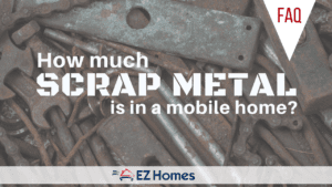 How Much Scrap Metal Is In A Mobile Home Feature Image