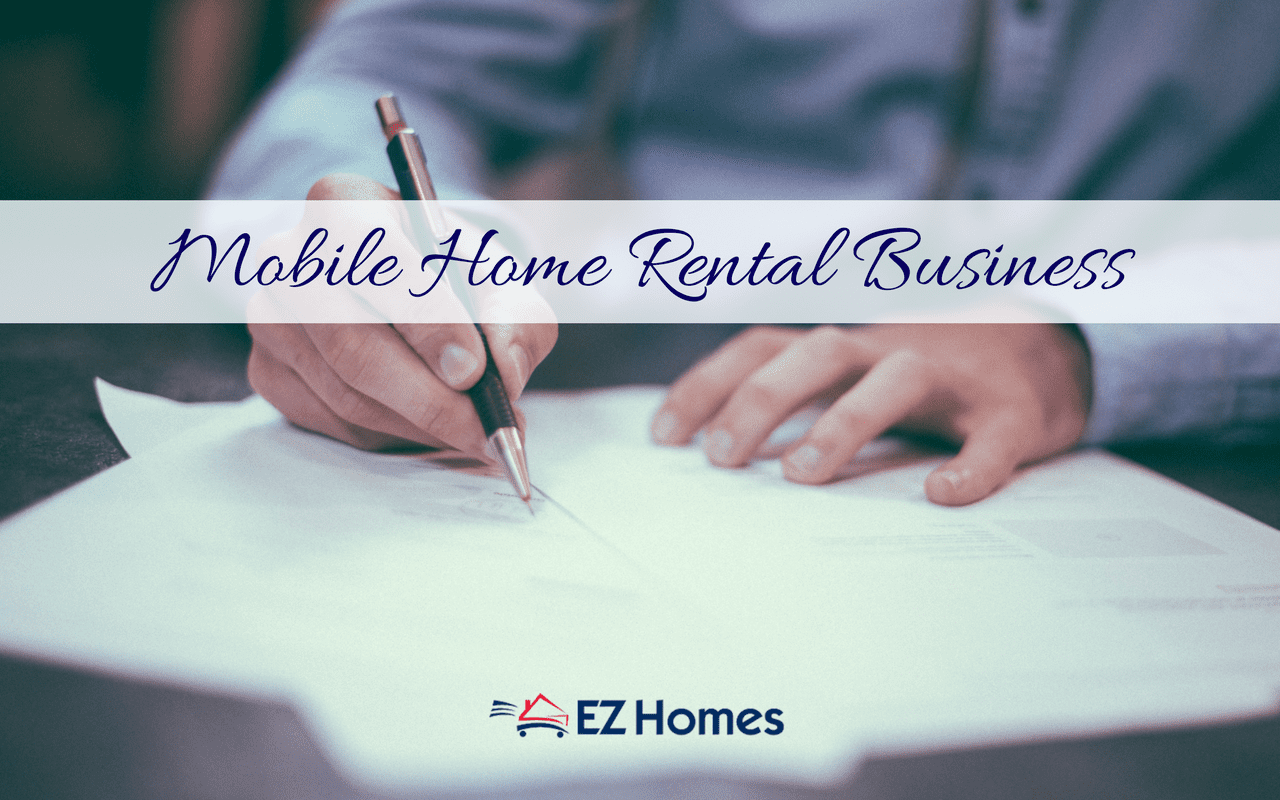 Mobile Home Rental Business - Featured Image