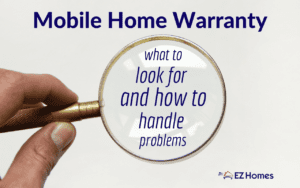 Featured Image for Mobile Home Warranty blog post