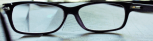 Eyeglasses on top of contract