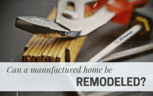 Featured Image for "Can A Manufactured Home Be Remodeled" blog post