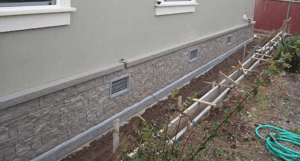 Stacked Stone Mobile Home Skirting