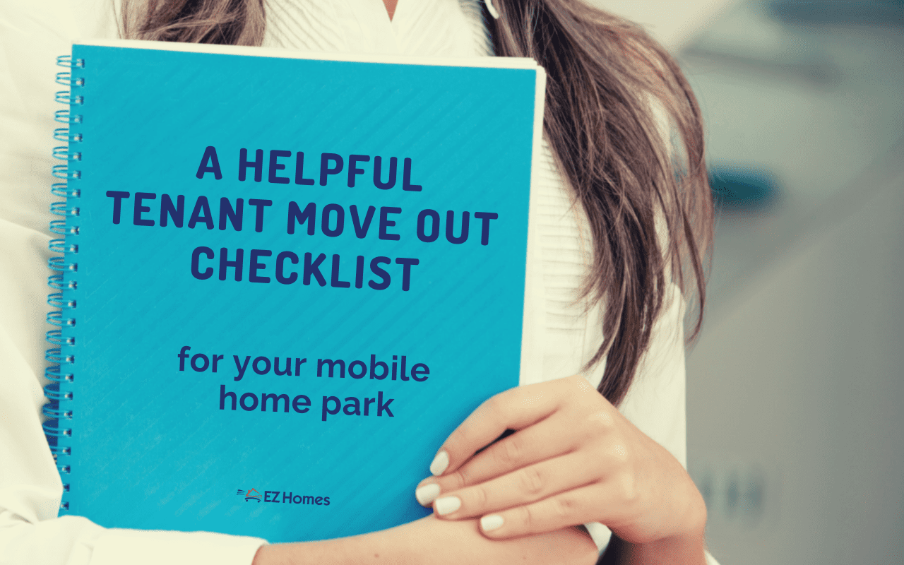 Featured image for "A Helpful Tenant Move Out Checklist For Your Mobile Home Park" blog post