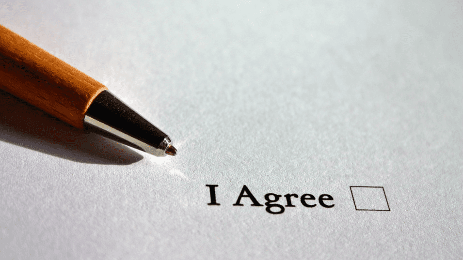 Agreement consent form