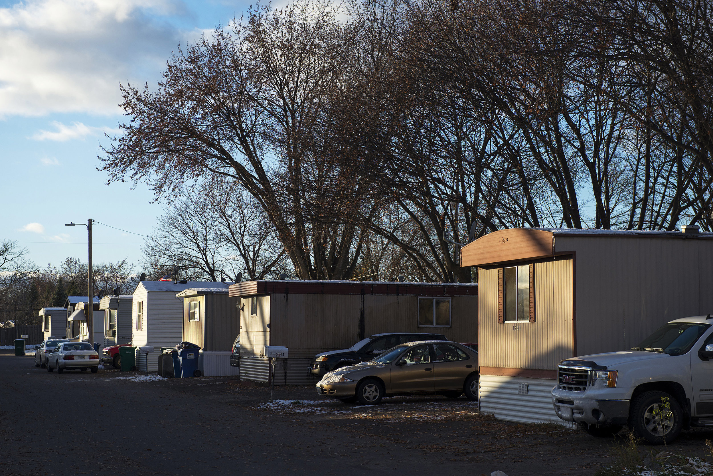 Mobile home park under coop ownership