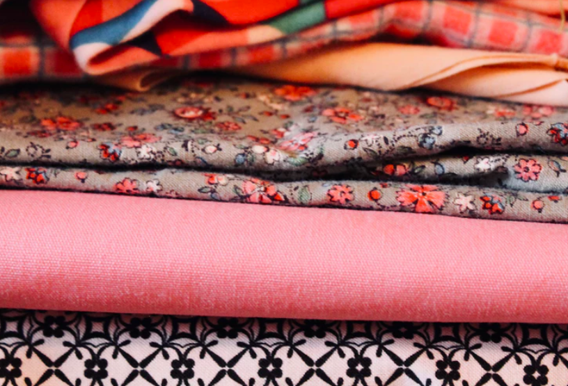 Pile of fabrics