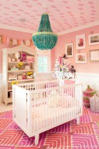 Penelope Disick's nursery for baby girl