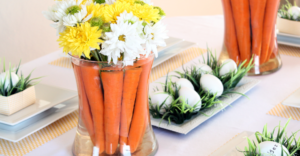 Easter centerpiece by Love Grows Wild