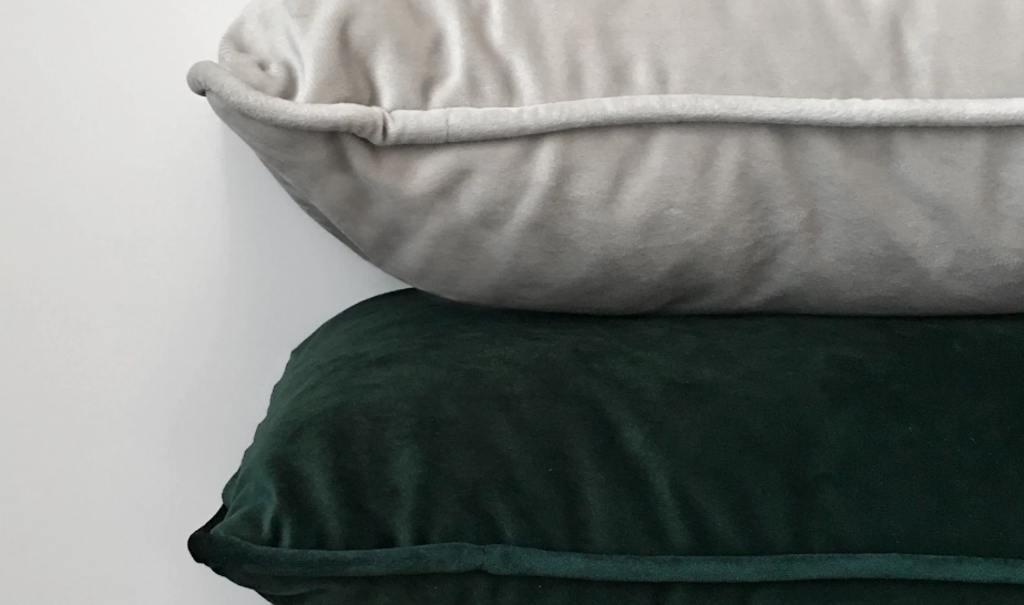 Stack of a couple of cushions
