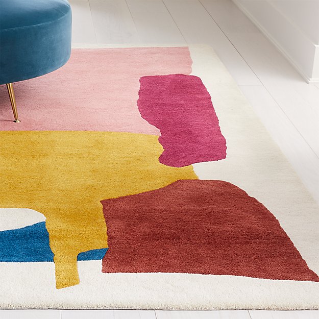 Multicolored rug