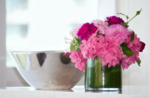 Fresh flowers in vase