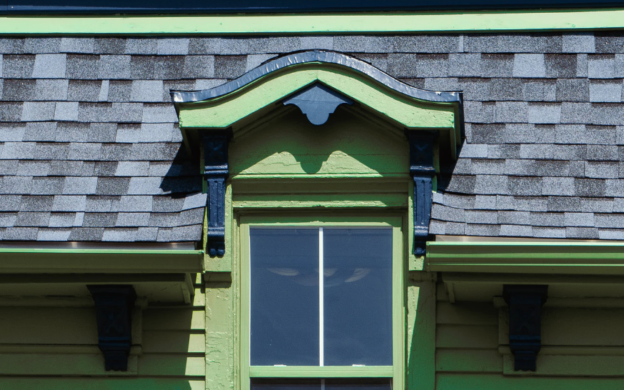 Window with gutters