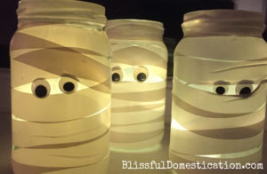 Jam jar lanterns