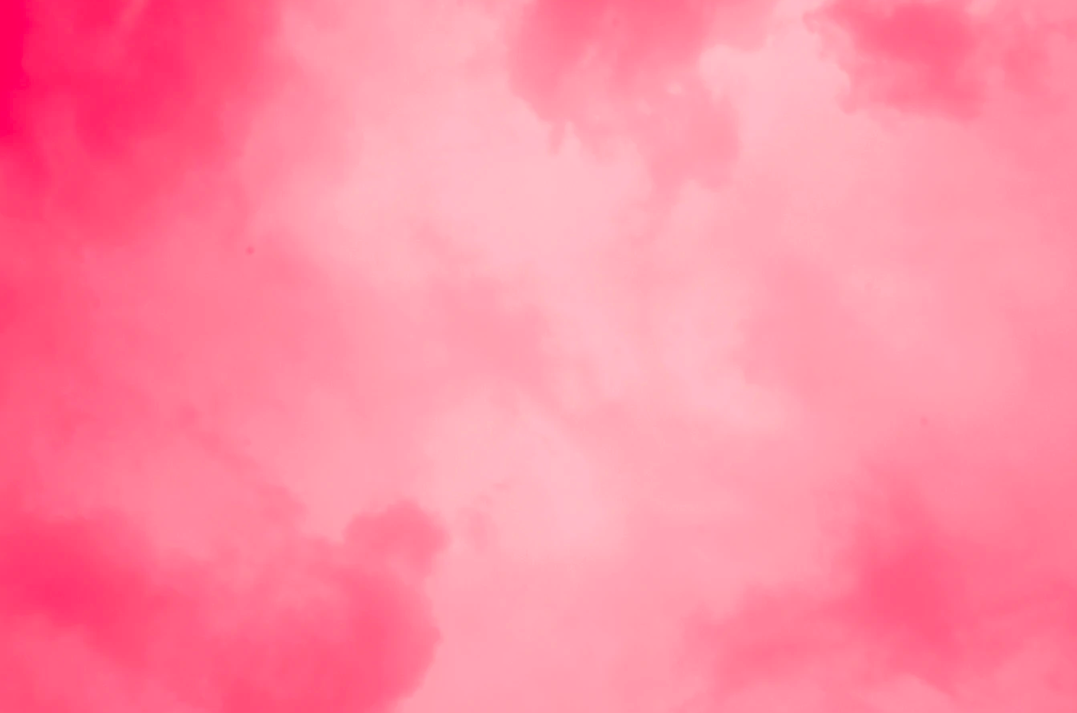 Pink smoky clouds