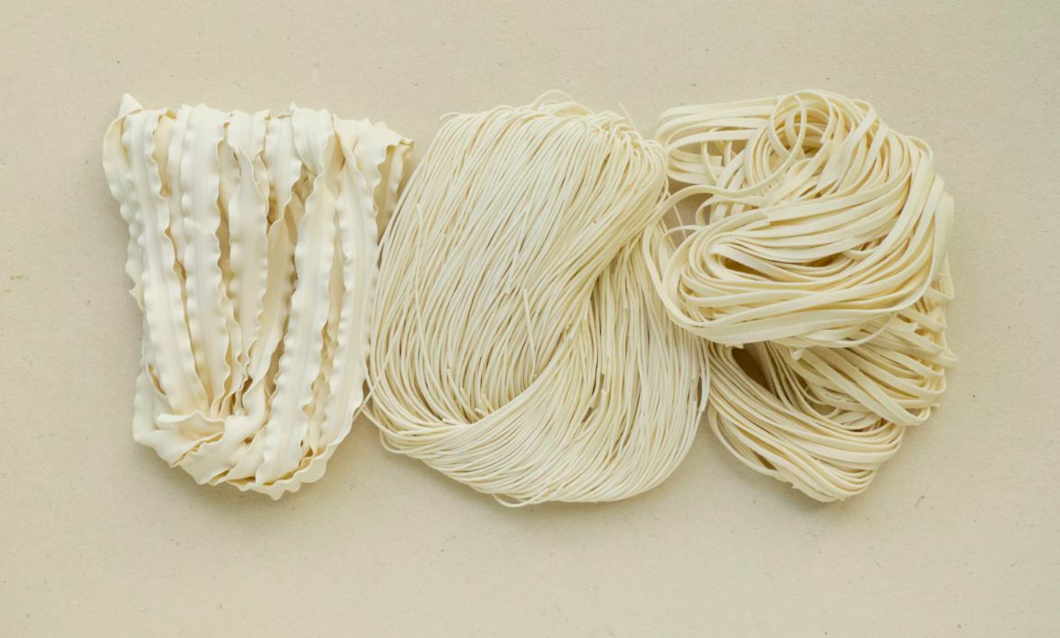 Various shapes of pasta